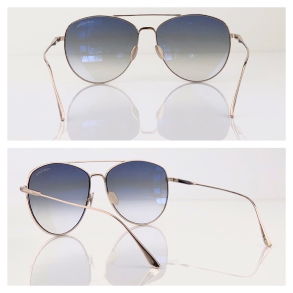 New TOM FORD Milla Aviator Sunglasses FT0784 28B - Picture 6 of 15